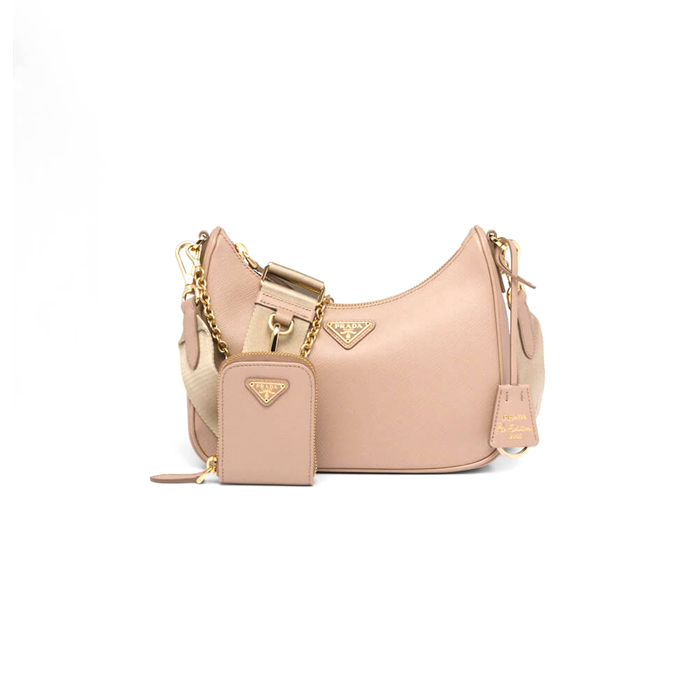 Pra*a re-edition 2005 saffiano leather bag