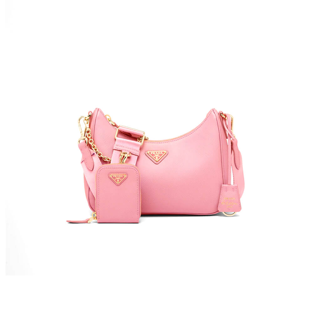 Pra*a re-edition 2005 saffiano leather bag