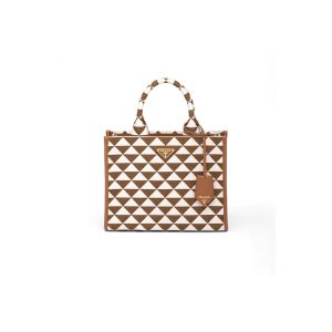 Pra*a galleria saffiano leather mini-bag