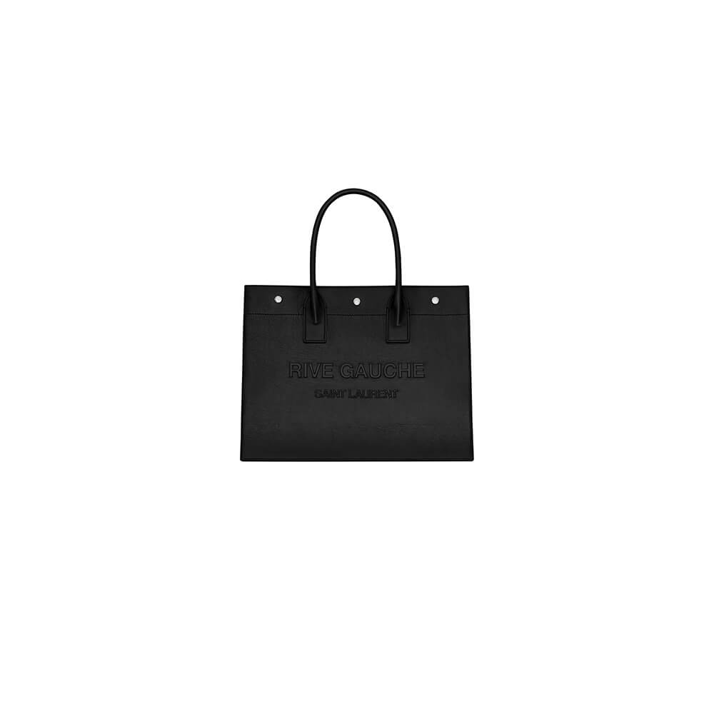 RIVE GAUCHE SMALL TOTE BAG IN SMOOTH LEATHER