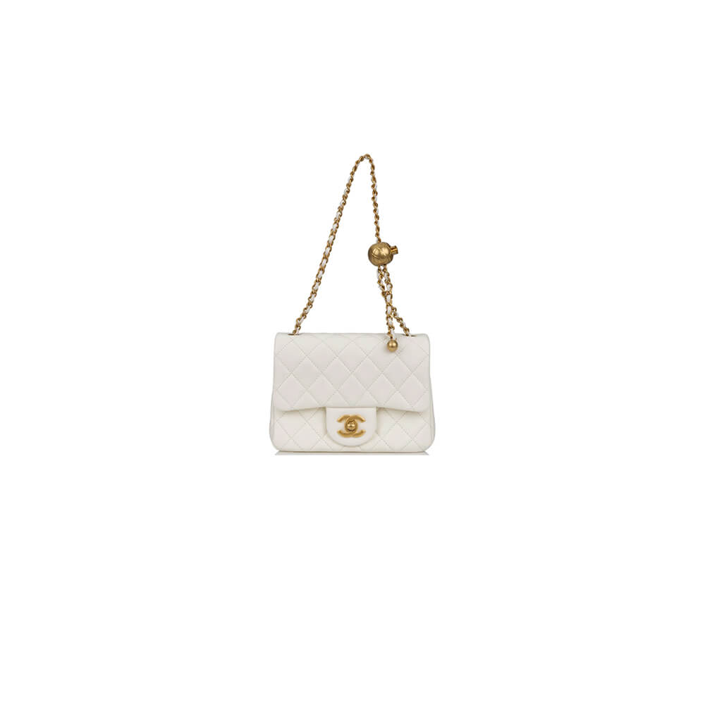 Ch*el pearl crush bag
