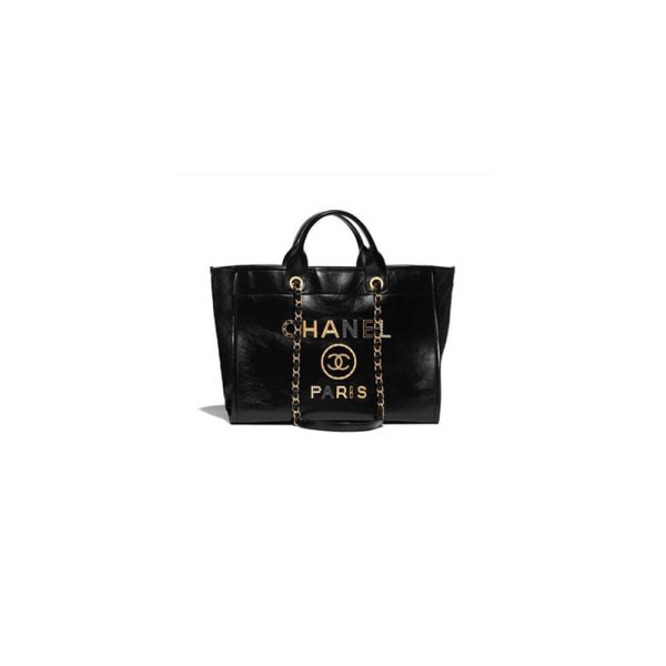 Ch*el large deauville tote