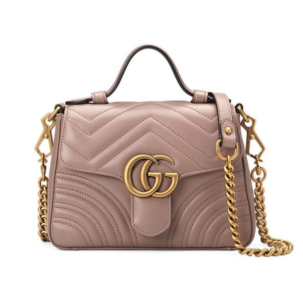 G*u*i gg marmont mini top handle bag