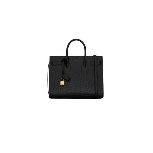 Saint Laurent College quilted-leather satchel bag