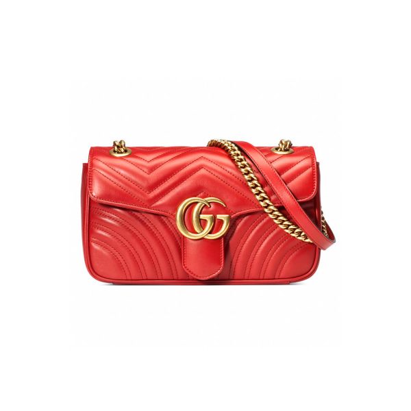 GG Marmont small matelasse shoulder bag