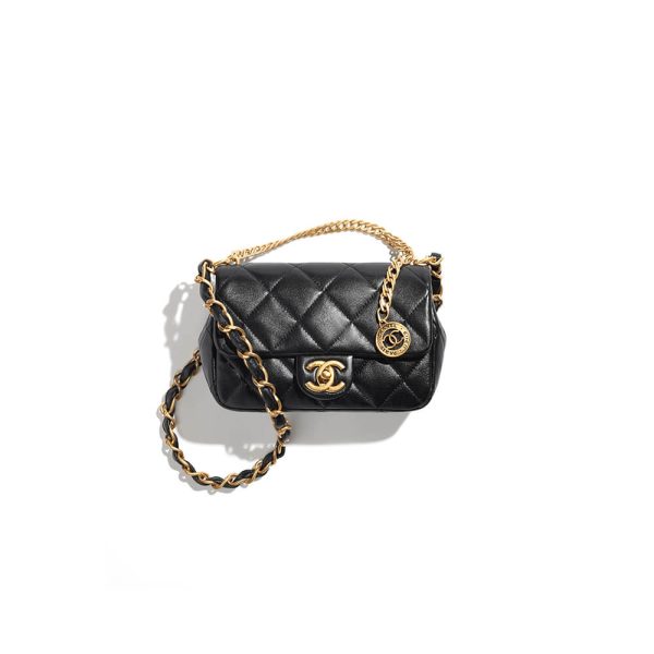 Ch*el small flap bag