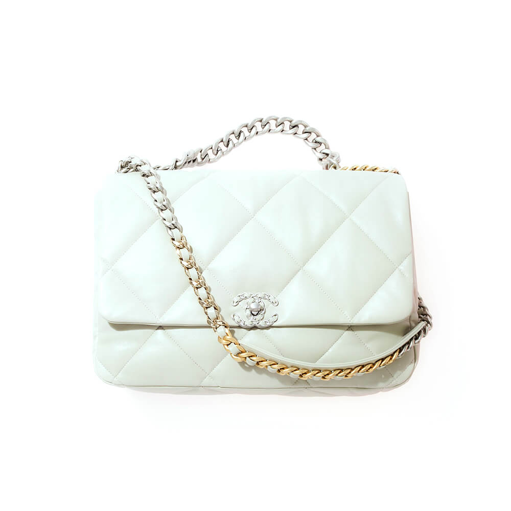 Ch*el 19 maxi handbag