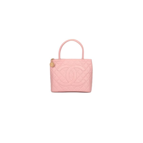 Ch*el medallion tote bag
