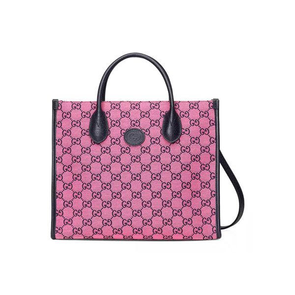 GG Multicolour small tote bag