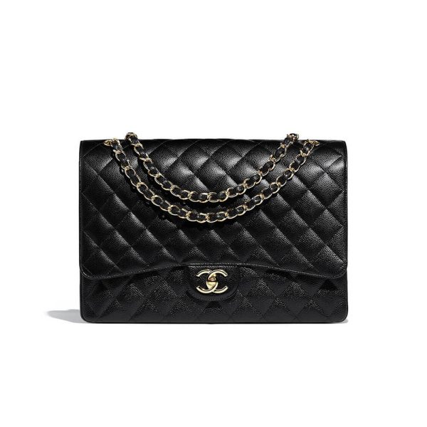 Ch*el classic maxi handbag