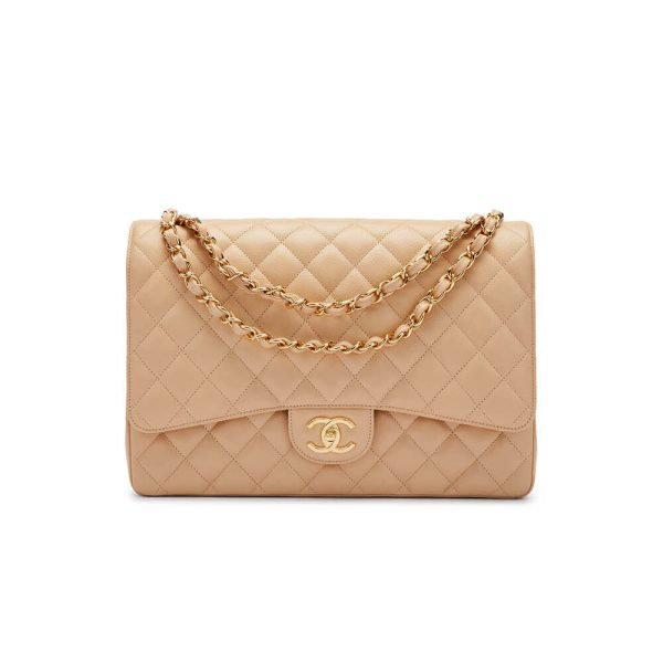 Ch*el classic maxi handbag