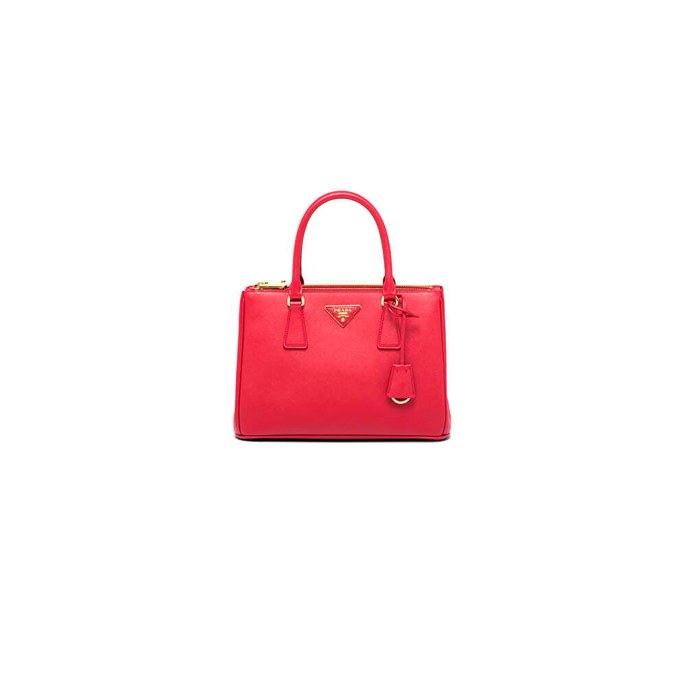 medium Pra*a galleria saffiano leather bag