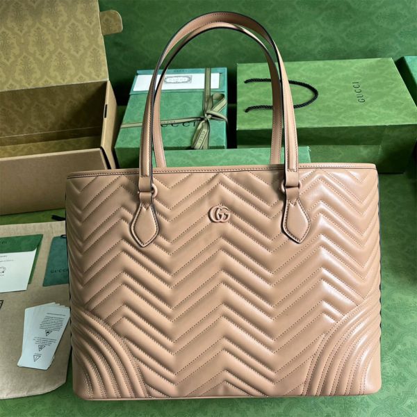 GG MARMONT LARGE TOTE BAG