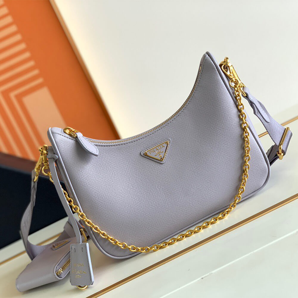 Pra*a re-edition 2005 saffiano leather bag