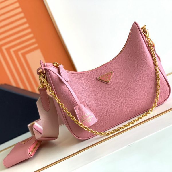 Pra*a re-edition 2005 saffiano leather bag