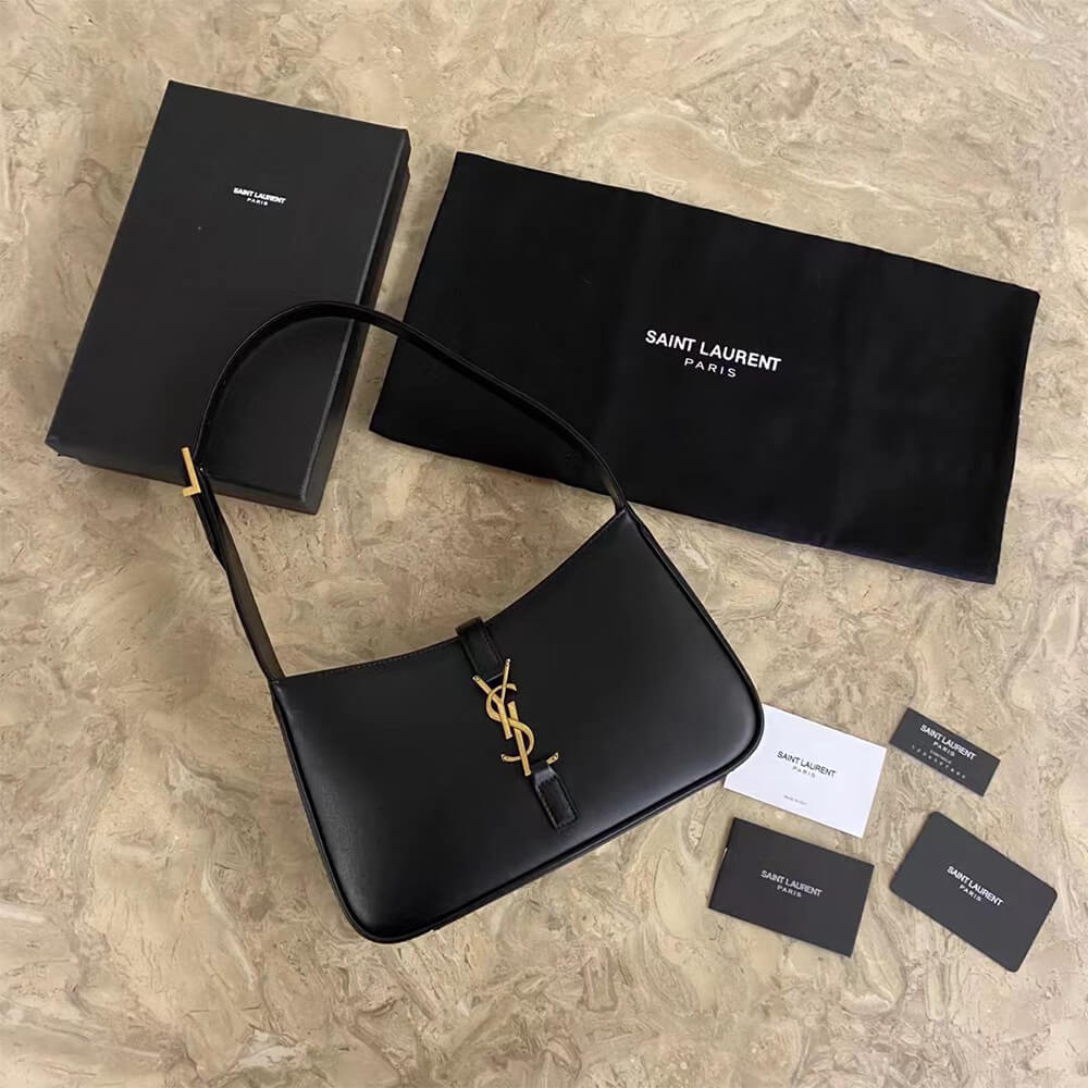 YSL LE 5 A 7 HOBO BAG IN SMOOTH LEATHER