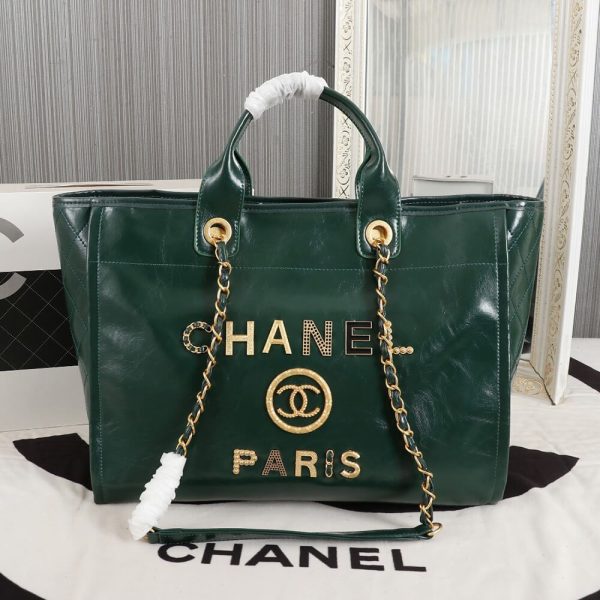 Ch*el large deauville tote