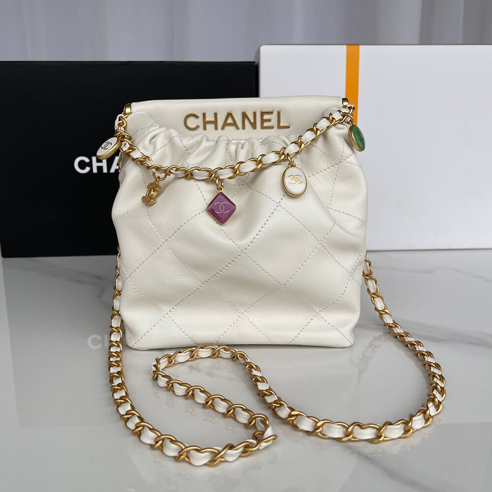 Ch*el small bucket bag