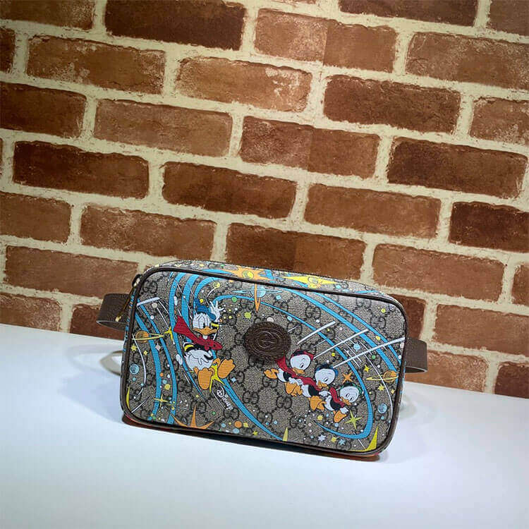disney x G*u*i donald duck print belt bag