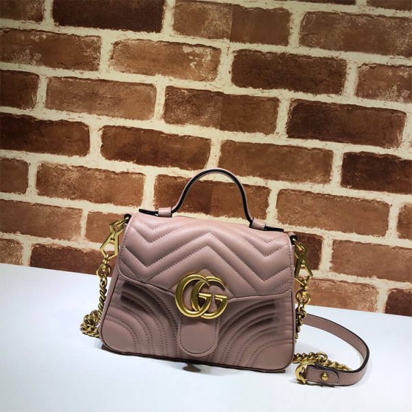 G*u*i gg marmont mini top handle bag