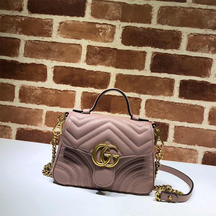 G*u*i gg marmont mini top handle bag