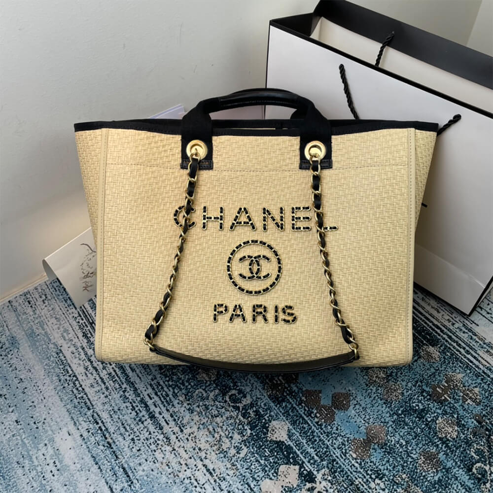 Ch*el deauville large tote