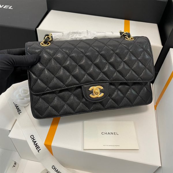 Ch*el classic flap handbag(high-end grade)