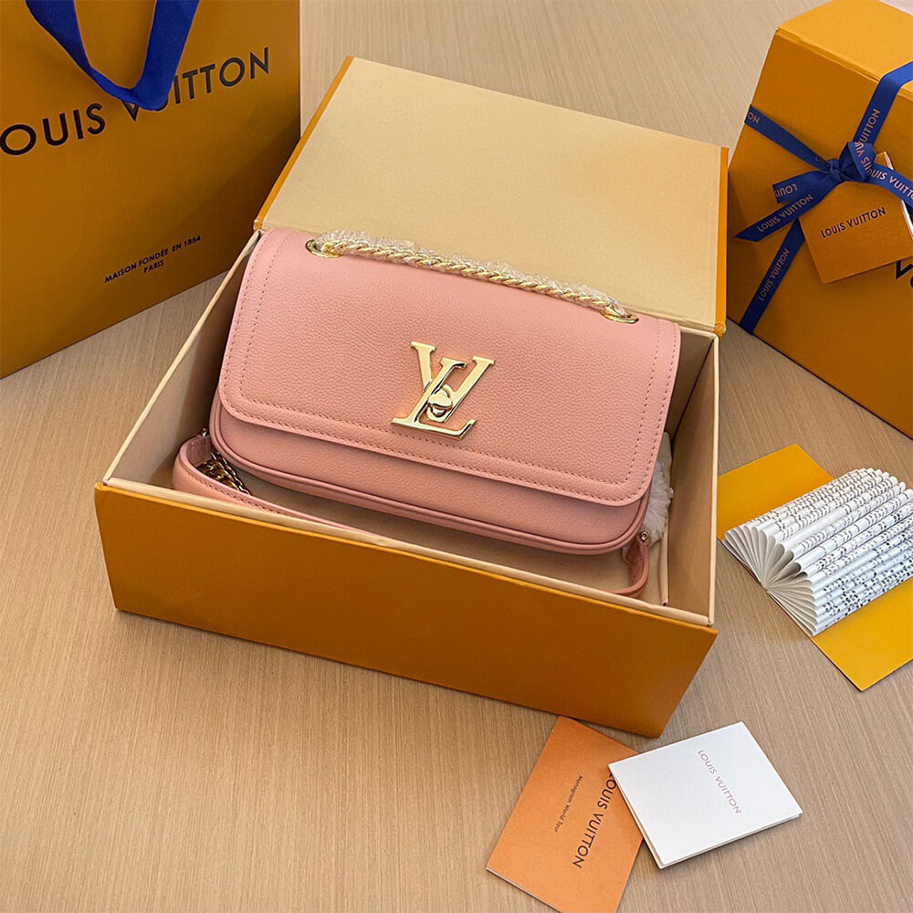 LV LockMe Chain Bag East West