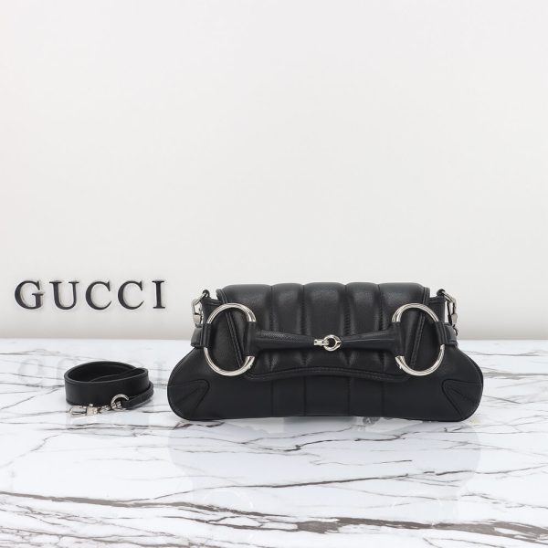 G*u*i horsebit chain small shoulder bag