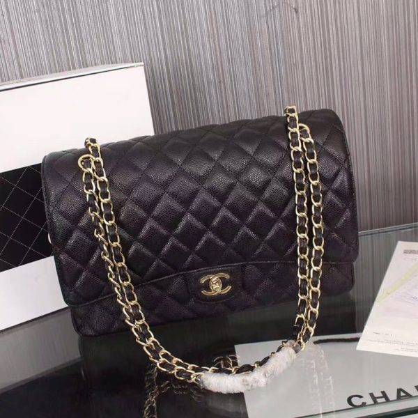 Ch*el classic maxi handbag