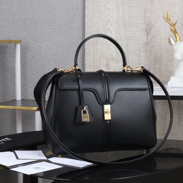 Ce**e classique 16 bag in satinated calfskin