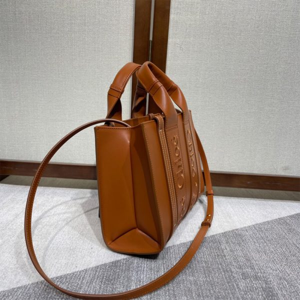 Chole small woody tote bag