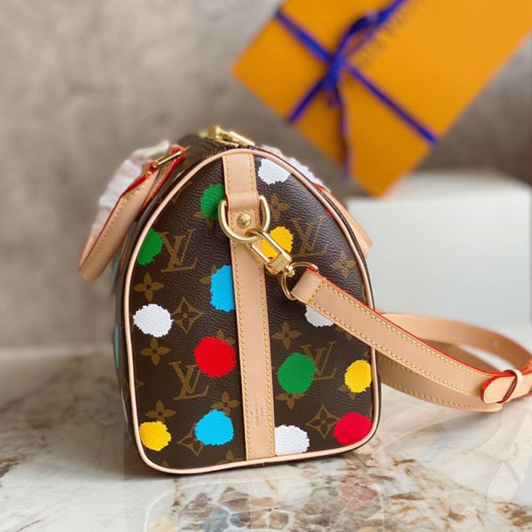 LV x YK Speedy Bandouliere 25