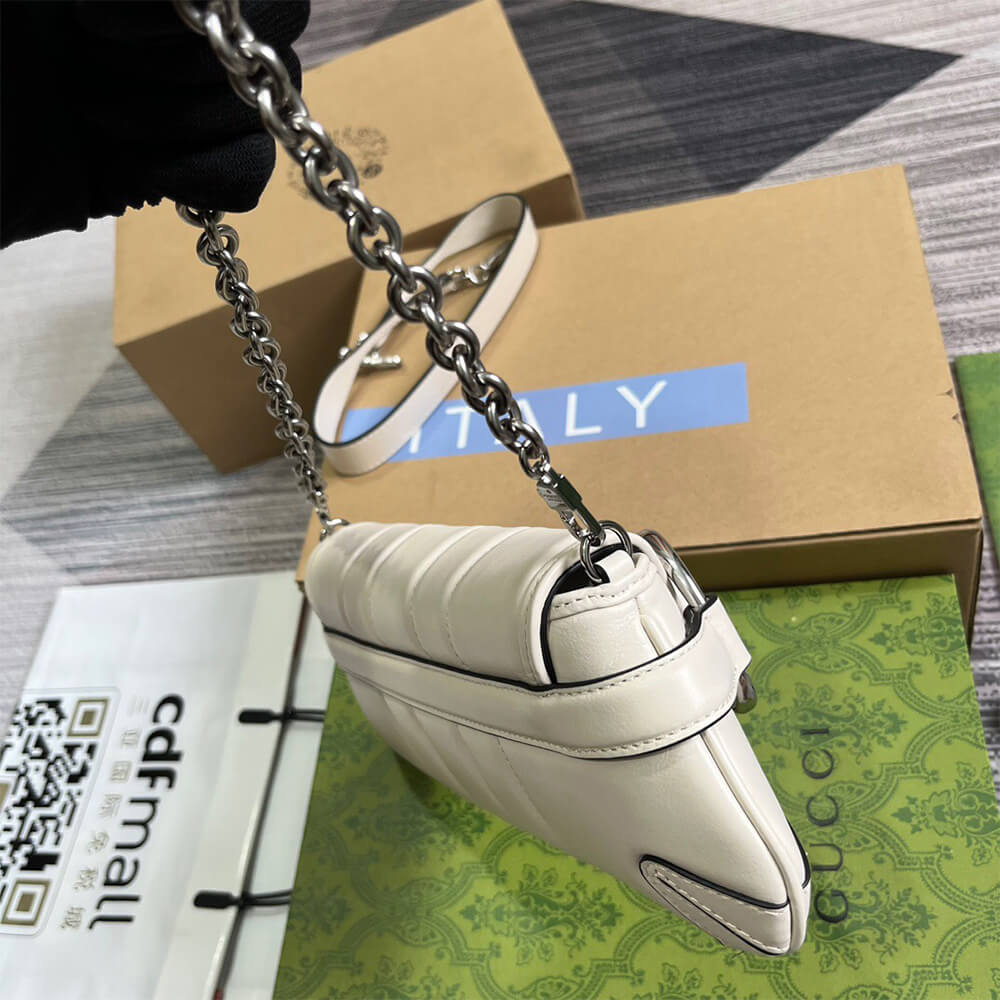 G*u*i horsebit chain small shoulder bag