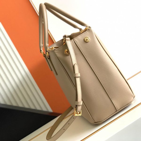 large Pra*a galleria saffiano leather bag