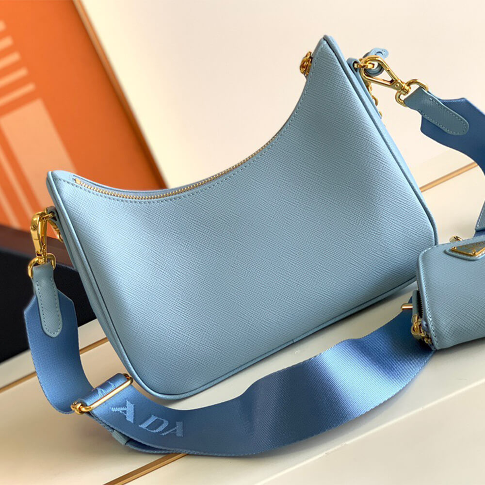 Pra*a re-edition 2005 saffiano leather bag