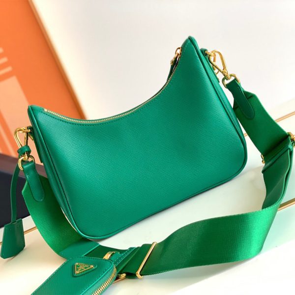 Pra*a re-edition 2005 saffiano leather bag