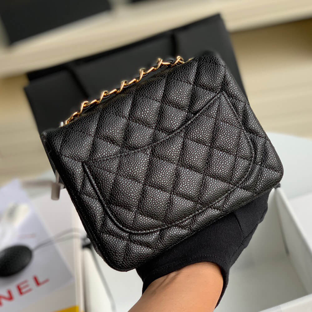 Ch*el mini flap bag