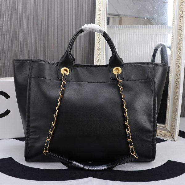 Ch*el large deauville tote
