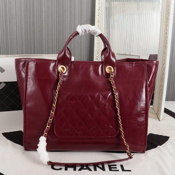 Ch*el large deauville tote