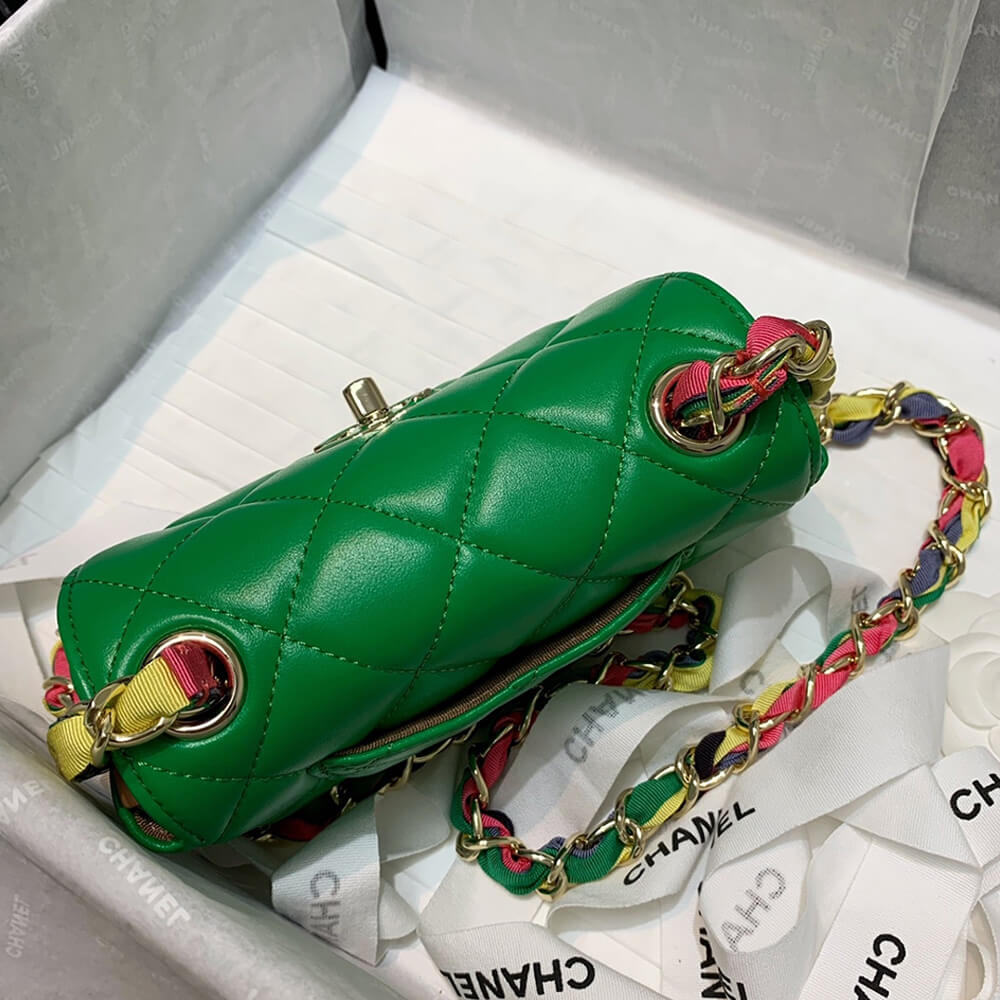 Ch*el small flap bag