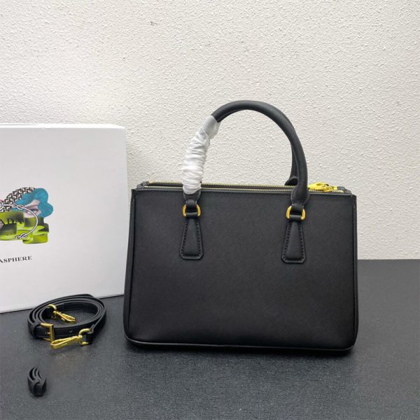 large Pra*a galleria saffiano leather bag