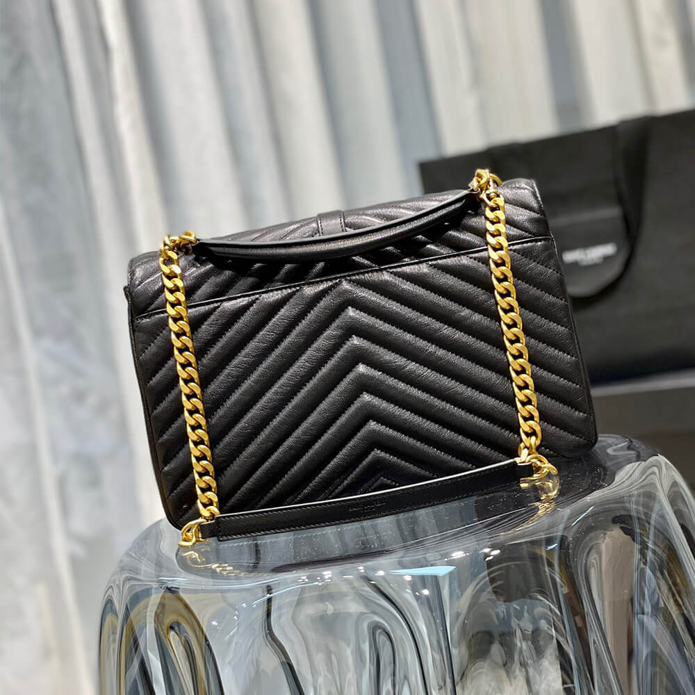 YSL COLLEGE LARGE CHAIN BAG