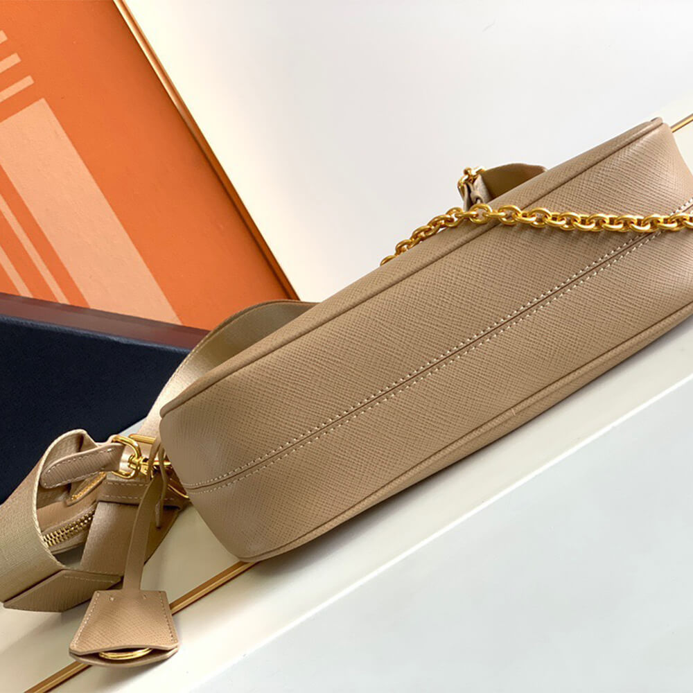 Pra*a re-edition 2005 saffiano leather bag