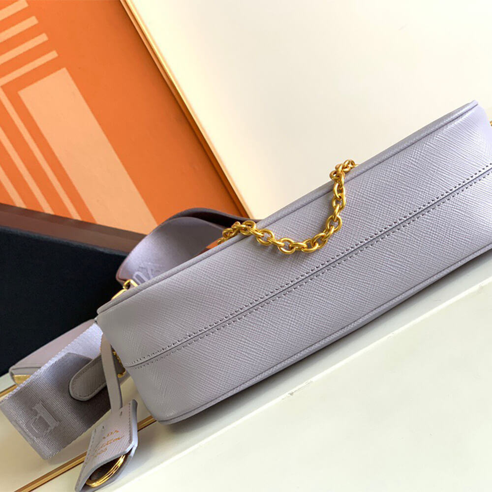 Pra*a re-edition 2005 saffiano leather bag