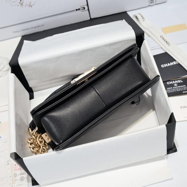 chevron caviar boy Ch*el handbag