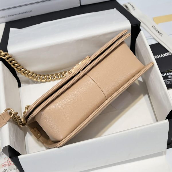 chevron boy Ch*el handbag