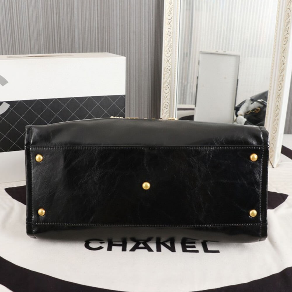 Ch*el large deauville tote