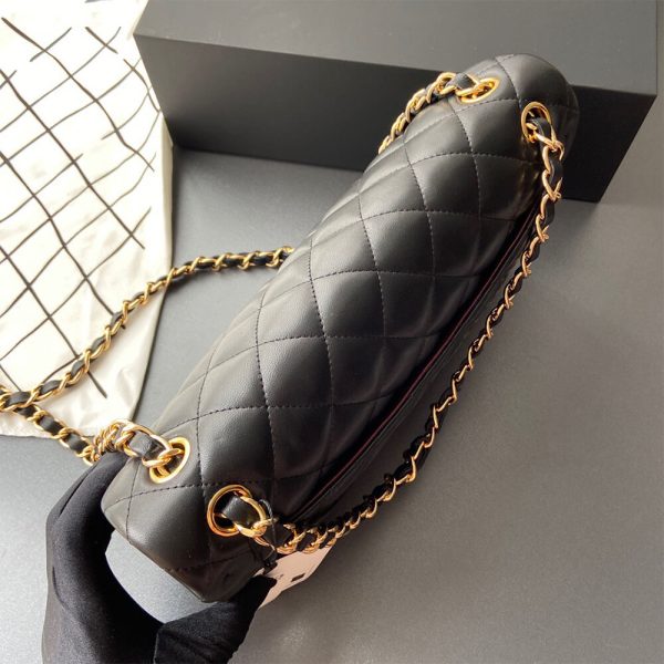 Ch*el classic double flap jumbo