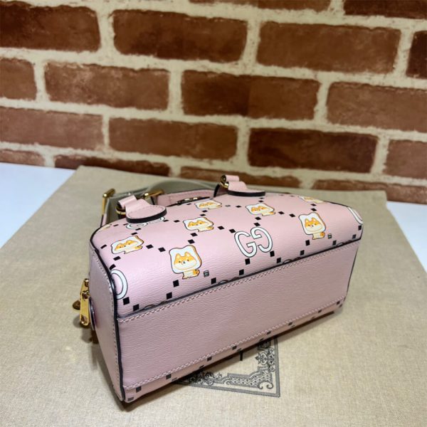 OPHIDIA GG ANIMAL PRINT MINI BAG